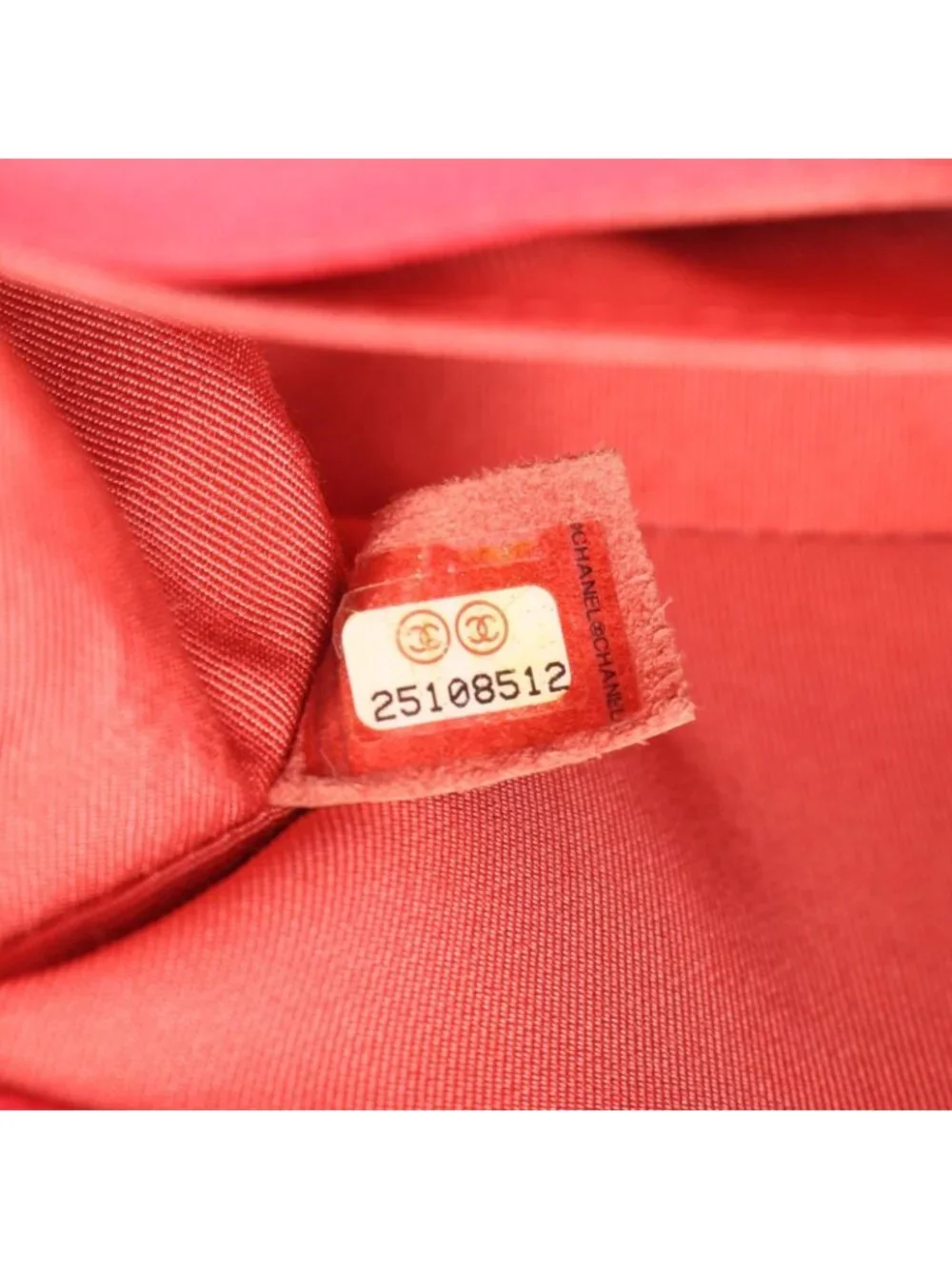 Chanel Shoulder Bag Boy Small Red Caviar Leather Chain